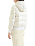 AX ARMANI D Piumino puffer con polsini e logo