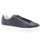 AX ARMANI U Sneakers basic blu con suola bianca