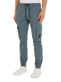 Pantaloni cargo skinny washed