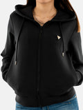 GUESS ATH D PRE Felpa full zip e cappuccio Olympe