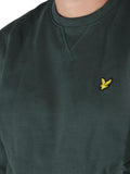 LYLE & SCOTT U Felpa basic girocollo con logo