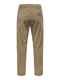 ONLY&SONS Pantaloni in velluto a coste con laccio