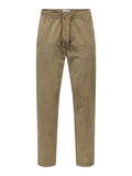 ONLY&SONS Pantaloni in velluto a coste con laccio