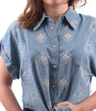 Camicia crop Brigitte