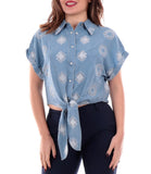 Camicia crop Brigitte