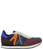 AX ARMANI U Sneakers con logo ax multicolor