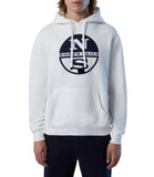 NORTH SAILS U Felpa hooded con cappuccio con maxi logo