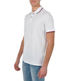 AX ARMANI U Polo basic con profilo contrasto