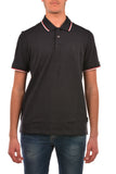 AX ARMANI U Polo basic con profilo contrasto