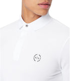 AX ARMANI U Polo manica lunga con piccolo logo