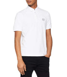 AX ARMANI U Polo bianca in cotone con piccolo logo