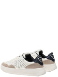 AX ARMANI U Sneakers english con inserti in camoscio