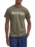 BARBOUR U T-shirt kilnwick logo