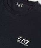 EA7 U T-shirt basic con piccolo logo EA7