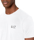 EA7 U T-shirt basic con piccolo logo EA7