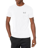 EA7 U T-shirt basic con piccolo logo EA7