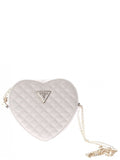 GUESS ACC D COL Borsa a cuore trapuntata rianee quilt heart bag